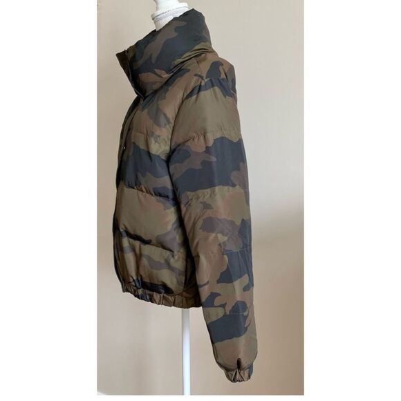 Zara Rare Camo WHATEVER Puffer Jacket size L / Pristine - Picture 10 of 13